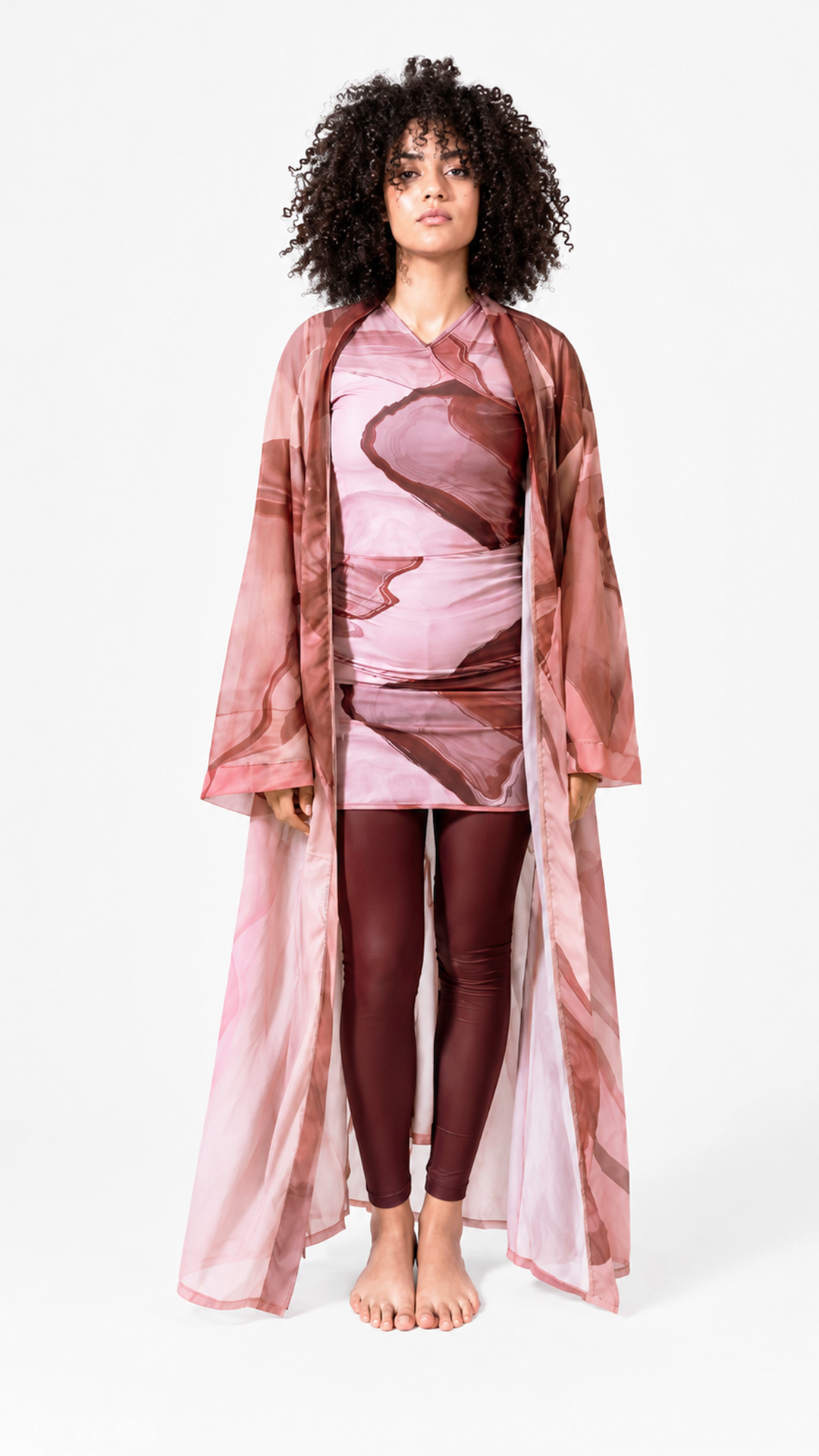 Mocha Marble Burkini