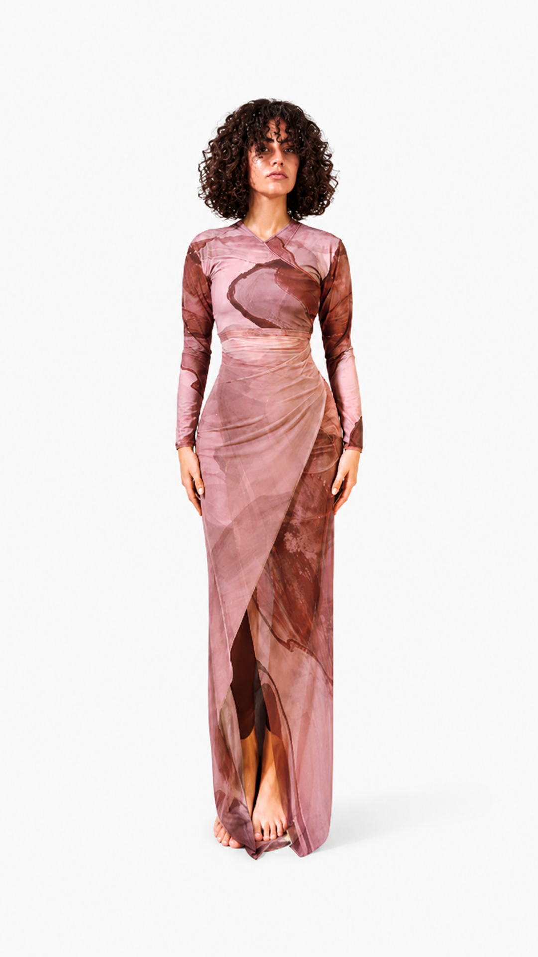 Mocha Marble Burkini