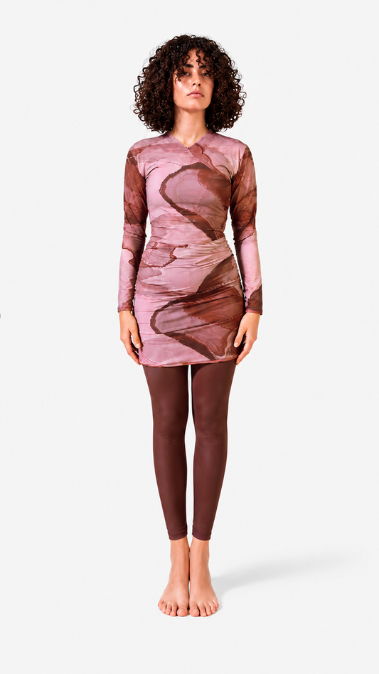 Mocha Marble Burkini