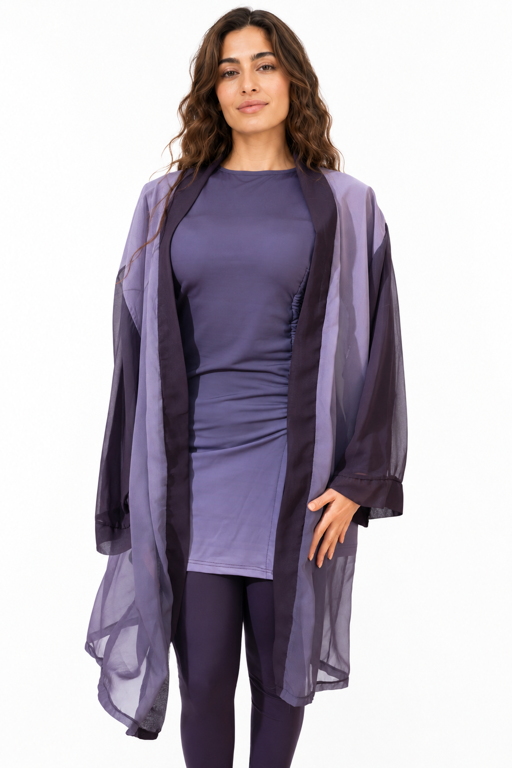 Orchid Flow Cardigan