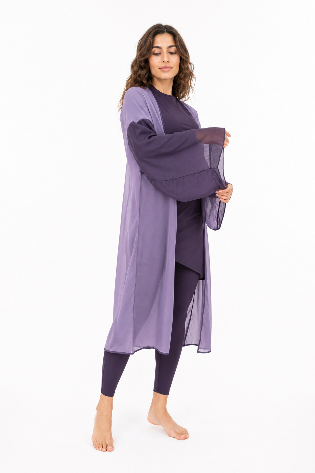 Orchid Flow Cardigan