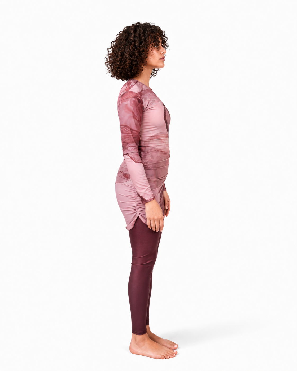 Mocha Marble Burkini